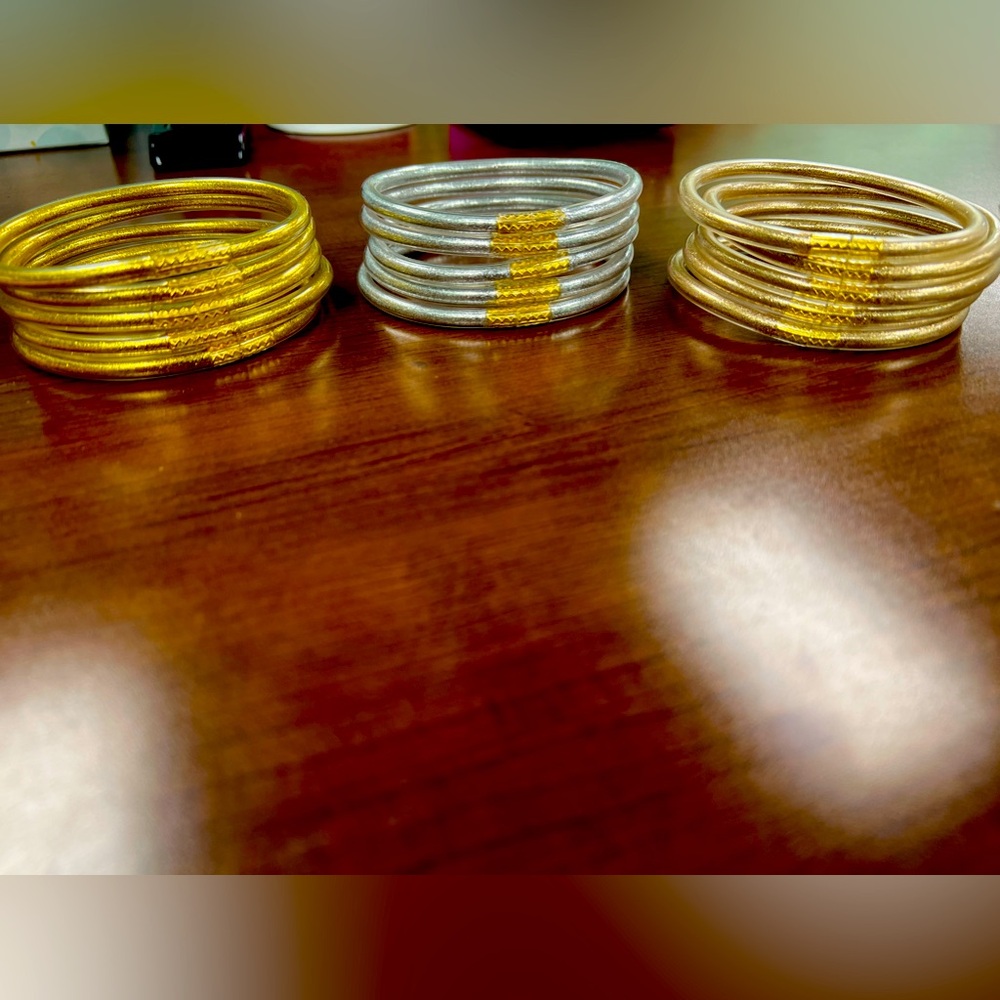 Size M bangle bracelets